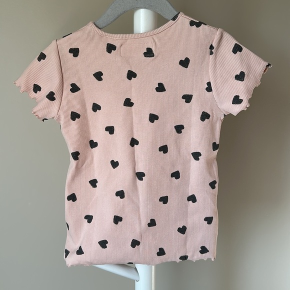 ✨NEW Zara Short Sleeve Ribbed T-Shirt 5 Years - Picture 6 of 6
